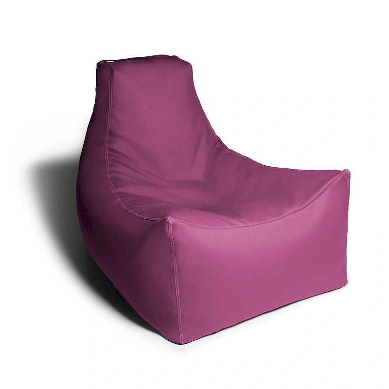 Grand fauteuil poire en vinyle pour salle de classe
