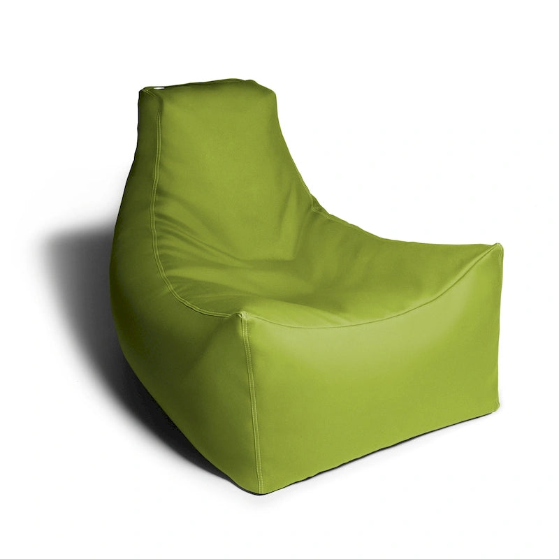 Grand fauteuil poire en vinyle pour salle de classe