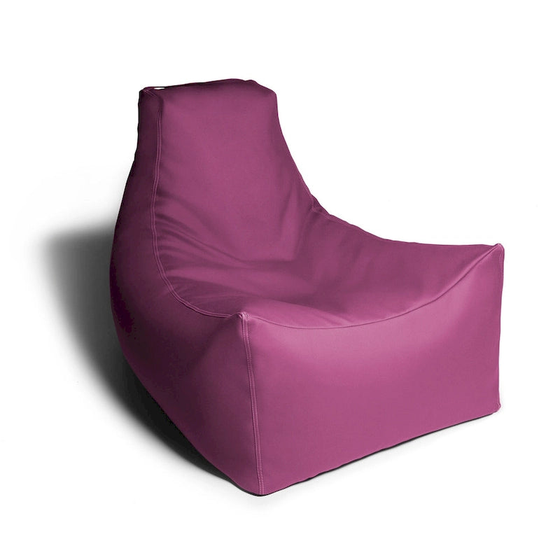 Grand fauteuil poire en vinyle pour salle de classe