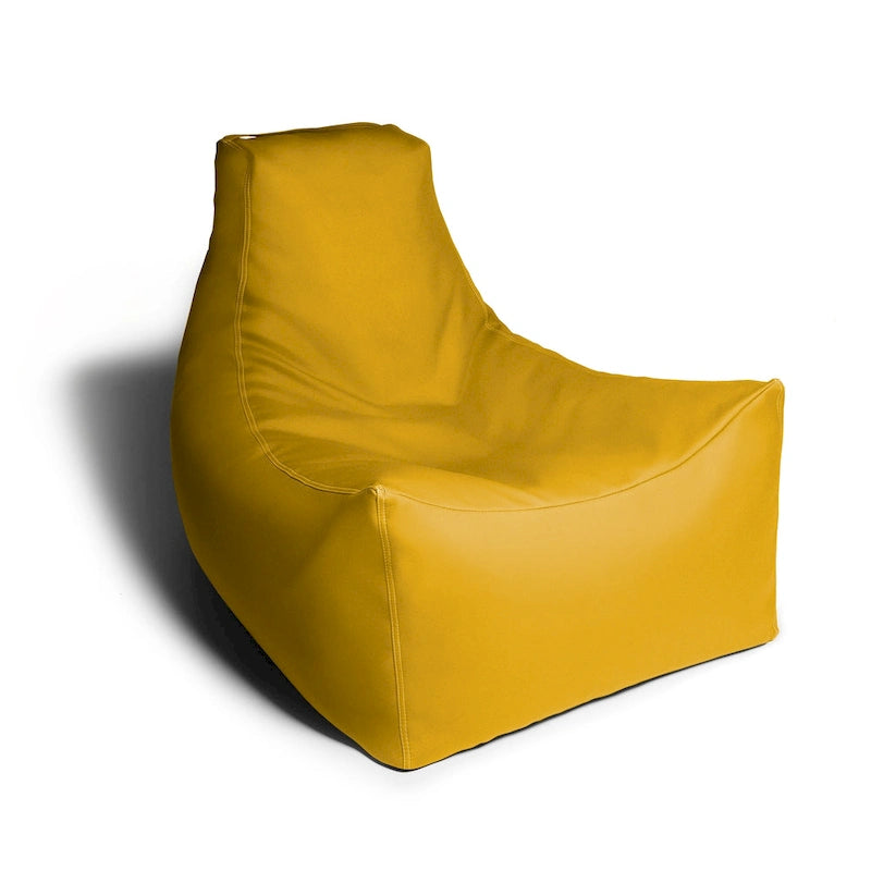 Grand fauteuil poire en vinyle pour salle de classe