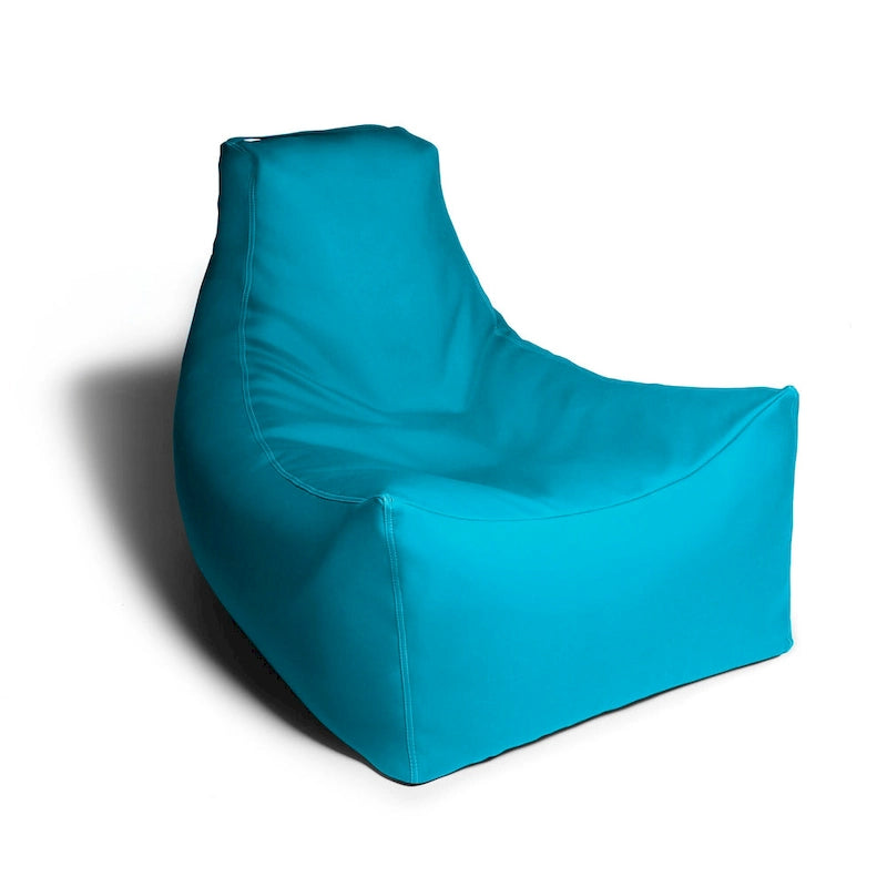Grand fauteuil poire en vinyle pour salle de classe