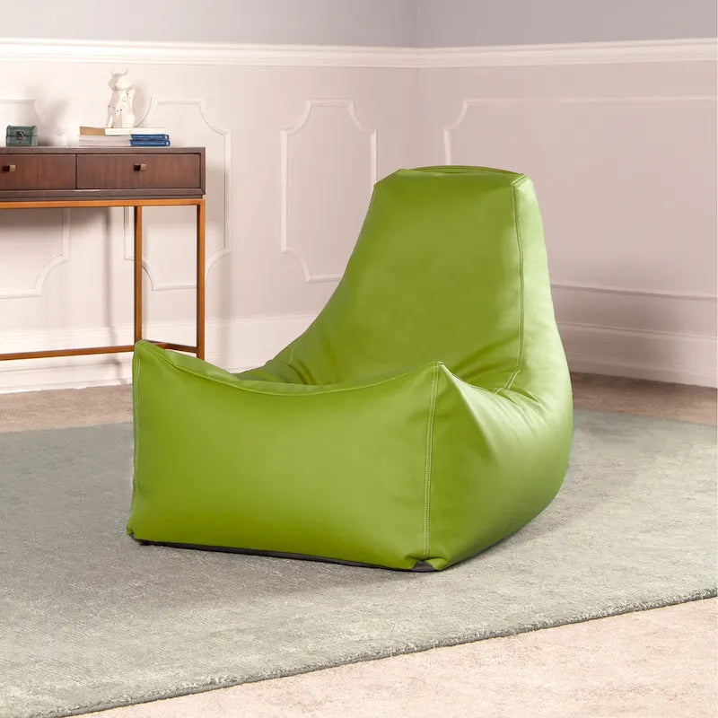 Grand fauteuil poire en vinyle pour salle de classe
