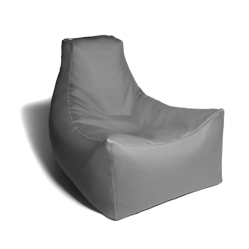 Grand fauteuil poire en vinyle pour salle de classe