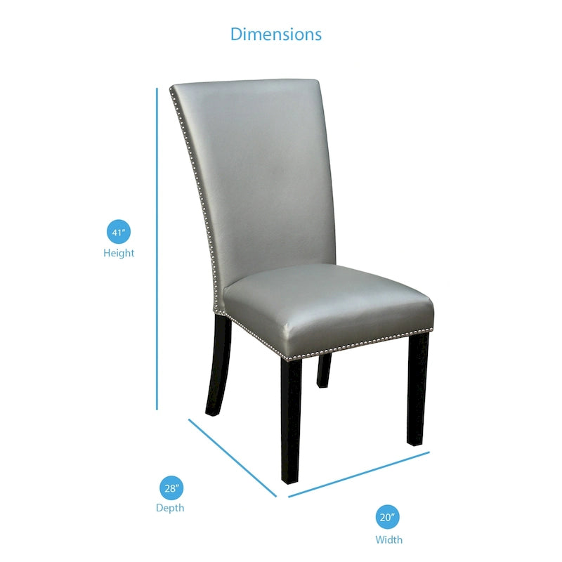 Chaises de salle à manger modernes (Lot de 2)