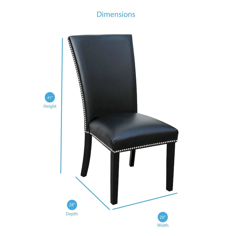 Chaises de salle à manger modernes (Lot de 2)