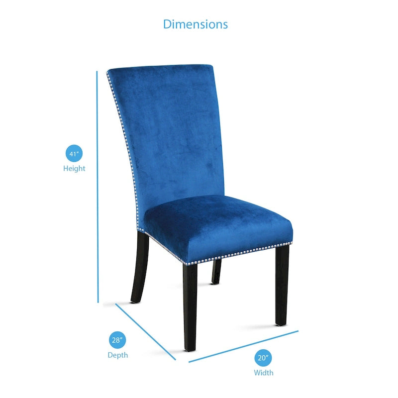 Chaises de salle à manger modernes (Lot de 2)