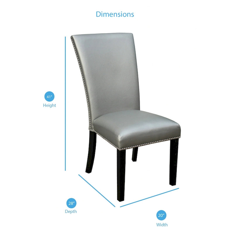 Chaises de salle à manger modernes (Lot de 2)