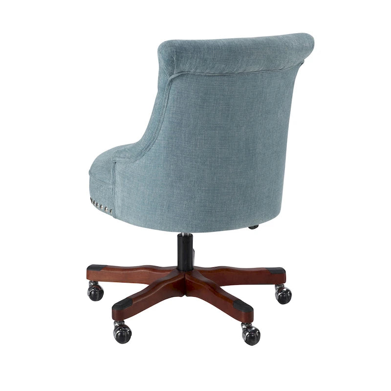 Fauteuil de bureau pivotant sarcelle