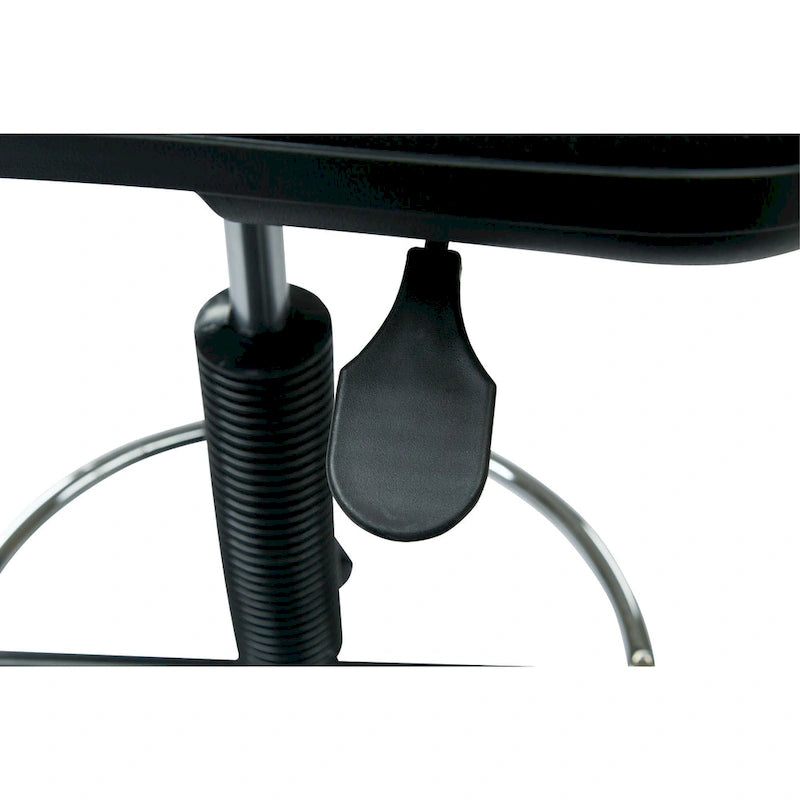 Chaise de dessinateur avec dossier et assise sculptés