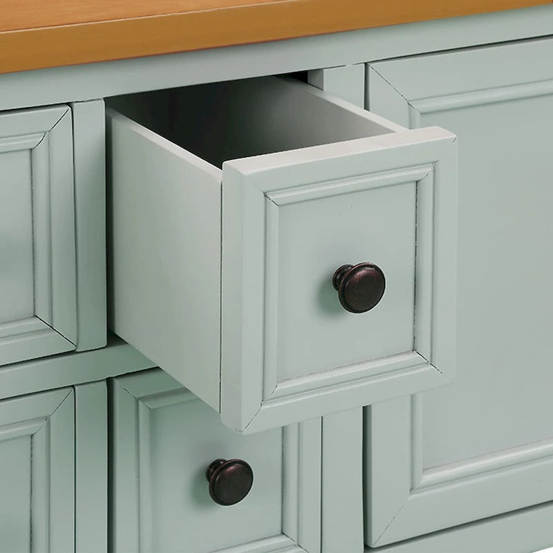Bahut de salle à manger console au design rétro
