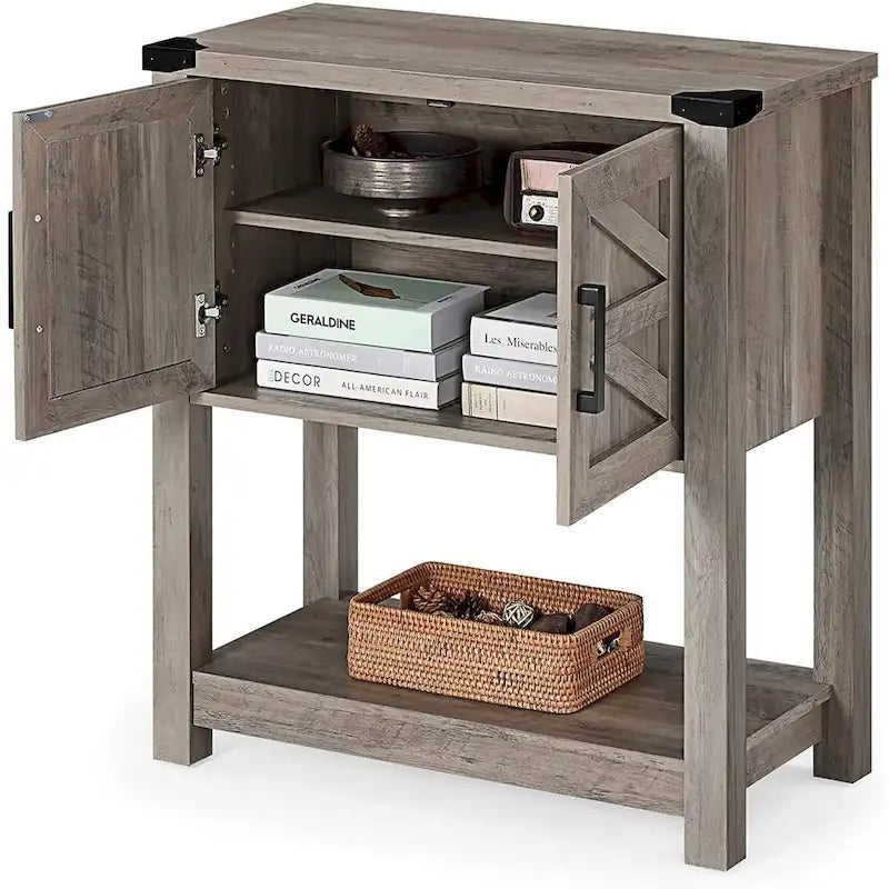 Meuble buffet de ferme, buffet en bois pour salon