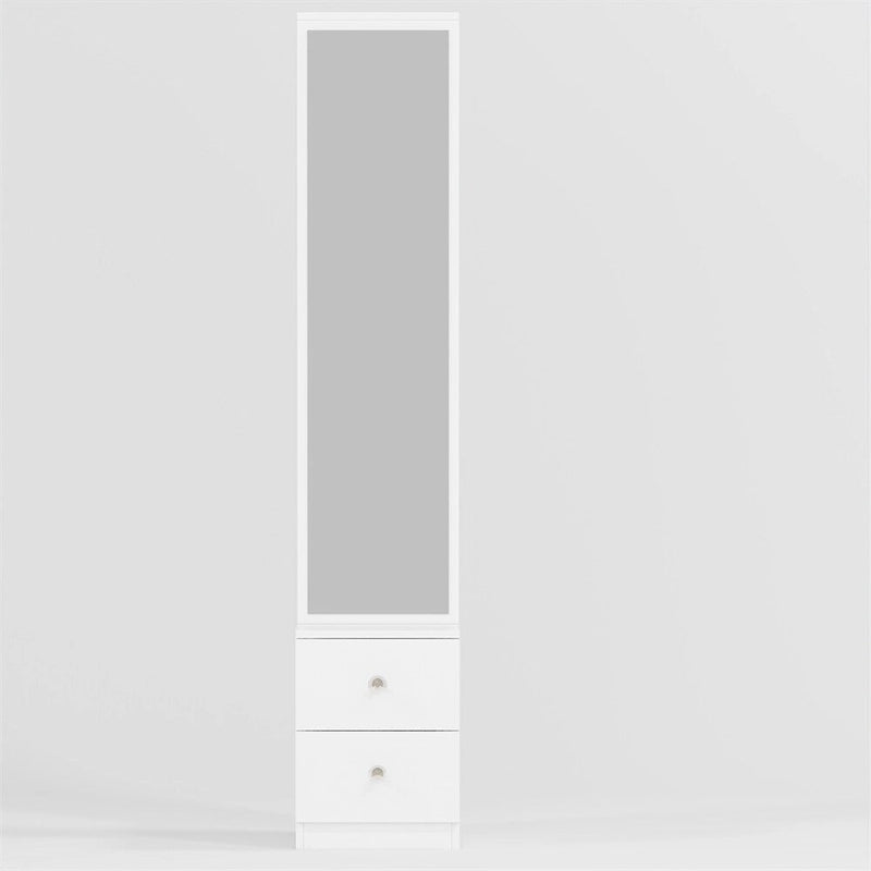 Coiffeuse Miroir LED avec Tabouret Rembourré & 2 Prises CA + 2 Ports USB