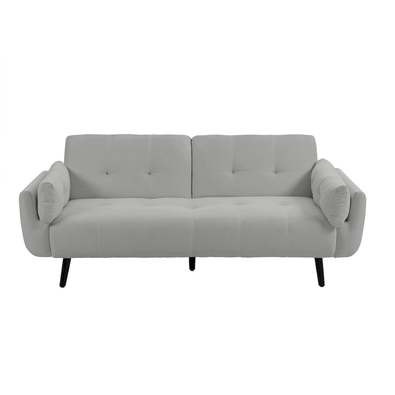Canapé-lit convertible futon 2 places inclinable et ajustable