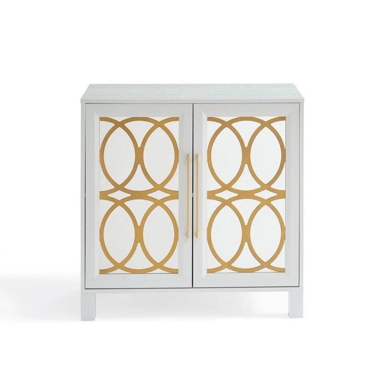 Meuble d'appoint en bois 31.1 H x 32.3 L