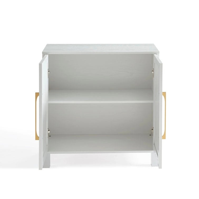 Meuble d'appoint en bois 31.1 H x 32.3 L