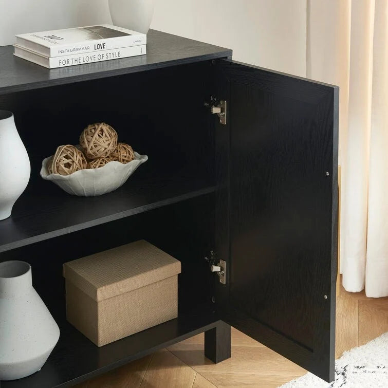 Meuble d'appoint en bois 31.1 H x 32.3 L