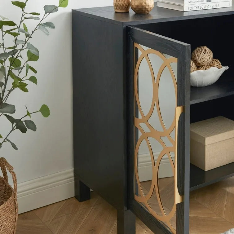 Meuble d'appoint en bois 31.1 H x 32.3 L