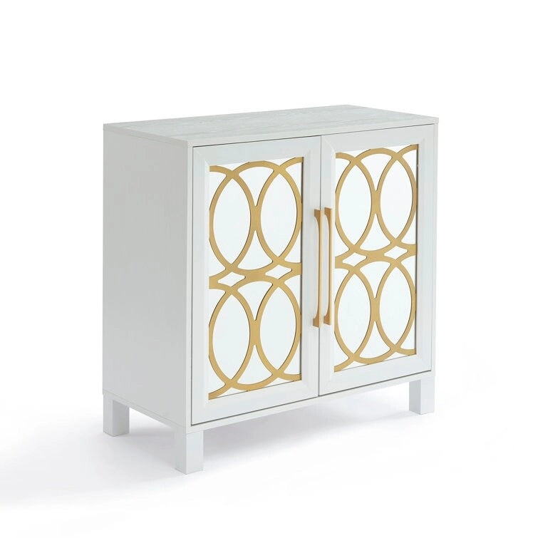 Meuble d'appoint en bois 31.1 H x 32.3 L