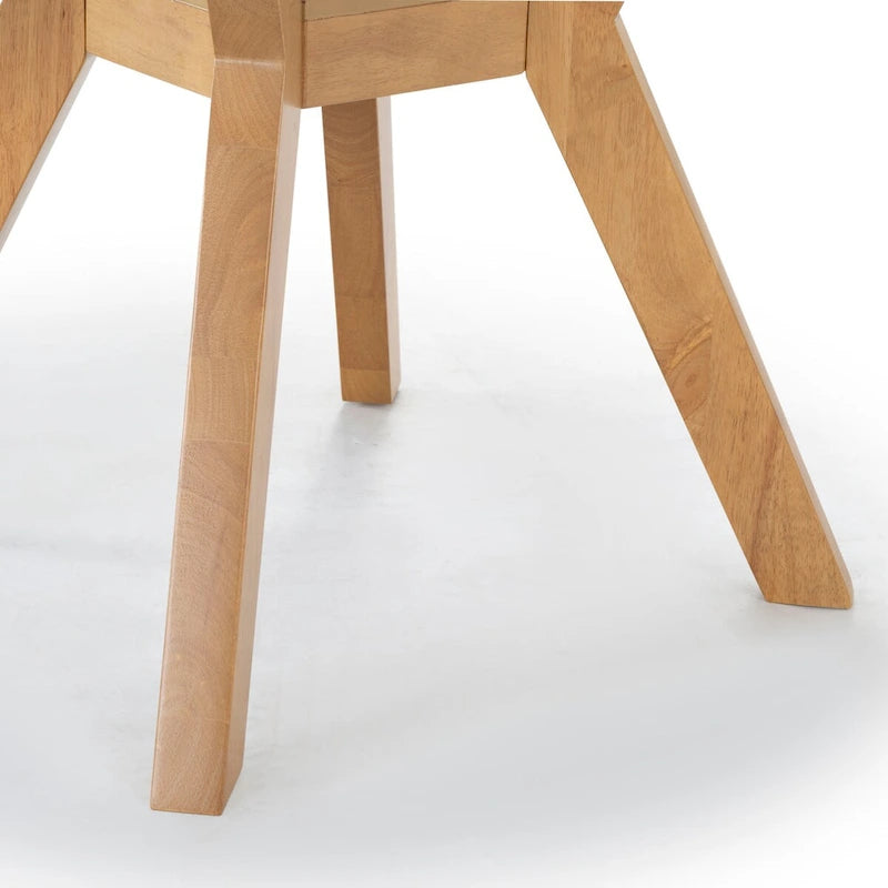 Table à manger ronde en bois de 48 pouces
