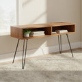 Mid Century Modern Storage Rectangle Writers Desk